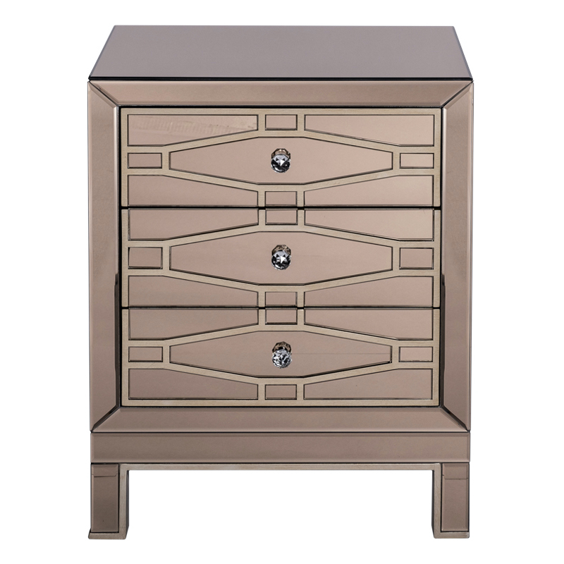 Тумба Mirror Geometry Nightstand Зеркало Тумба Mirror Geometry Nightstand Зеркало в Грозном | Loft Concept