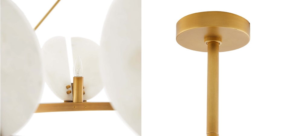 Люстра Arteriors SIERRA CHANDELIER GOLD - фото №1