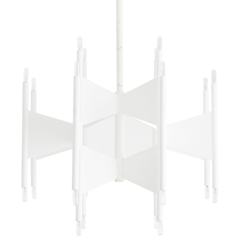 Люстра Arteriors DESKINS CHANDELIER Белый Люстра Arteriors DESKINS CHANDELIER Белый в Грозном | Loft Concept