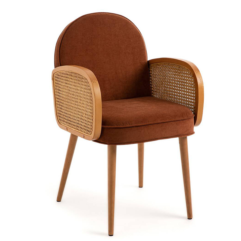 Стул Morten Wicker Terracotta Chair Терракотовый Стул Morten Wicker Terracotta Chair Терракотовый в Грозном | Loft Concept