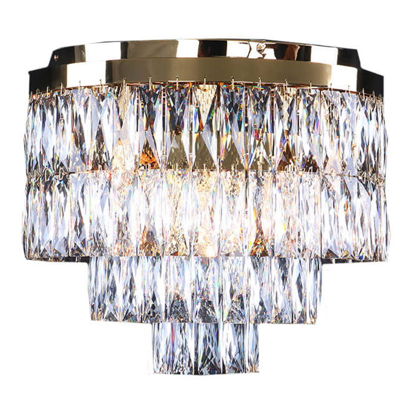 Потолочная люстра Crystal Regena Gold Chandelier Глянцевое золото Прозрачный (Transparent) Потолочная люстра Crystal Regena Gold Chandelier Глянцевое золото Прозрачный (Transparent) в Грозном | Loft Concept