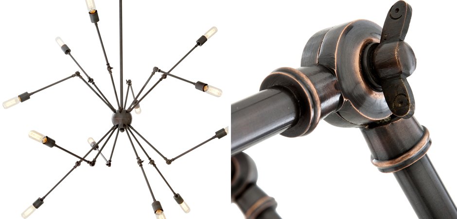 Люстра Eichholtz Ceiling Lamp Spider 12 - Loft-Concept в Грозном