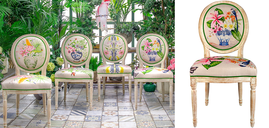 Стул Pink Hibiscus Stool Стул Pink Hibiscus Stool - Loft-Concept в Грозном