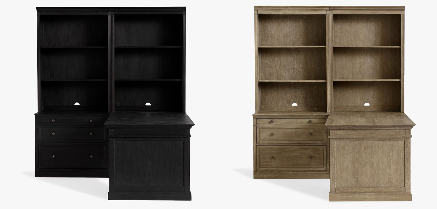 Рабочий стол-стеллаж Benjamin Side - фото