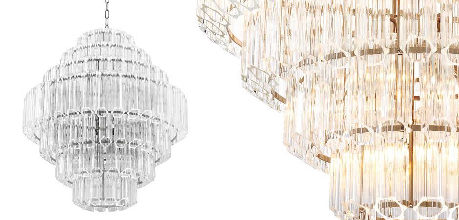 Люстра Chandelier Vittoria L Clear Люстра Chandelier Vittoria L Clear - Loft-Concept в Грозном