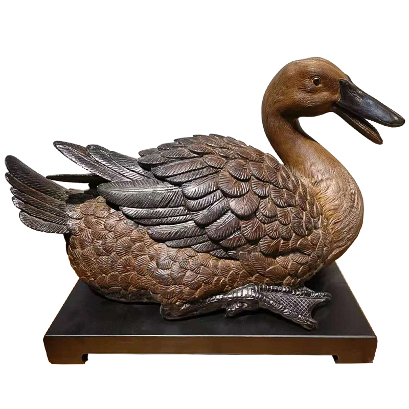 Статуэтка Terracotta Duck Коричневый Статуэтка Terracotta Duck Коричневый в Грозном | Loft Concept