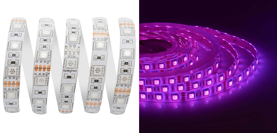 Светодиодная влагозащищенная лента 14,4W/m 60Led/m 5050SMD разноцветная 1M Светодиодная влагозащищенная лента 14,4W/m 60Led/m 5050SMD разноцветная 1M - Loft-Concept в Грозном