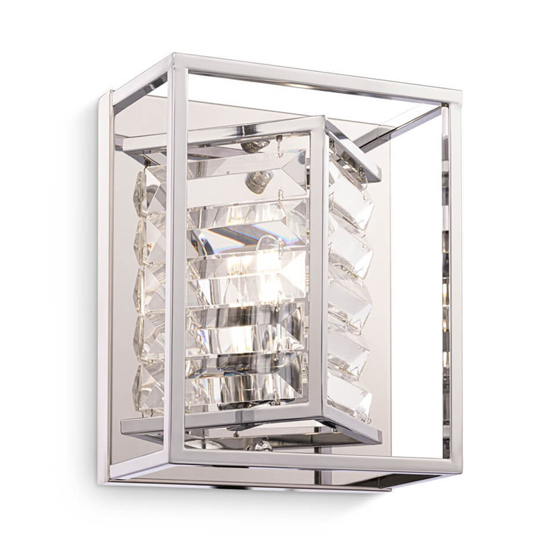 Бра Algernon Light Sconce chrome Хром Бра Algernon Light Sconce chrome Хром в Грозном | Loft Concept