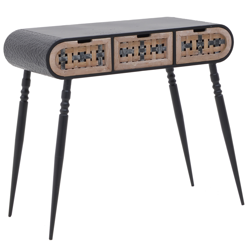 Консоль Fidelia Console Черный Бежево-серый Консоль Fidelia Console Черный Бежево-серый в Грозном | Loft Concept