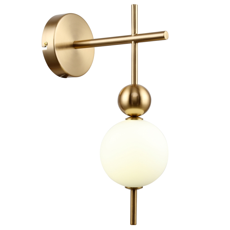 Бра PEARLS SUSPENSION Белый Латунь Бра PEARLS SUSPENSION Белый Латунь в Грозном | Loft Concept