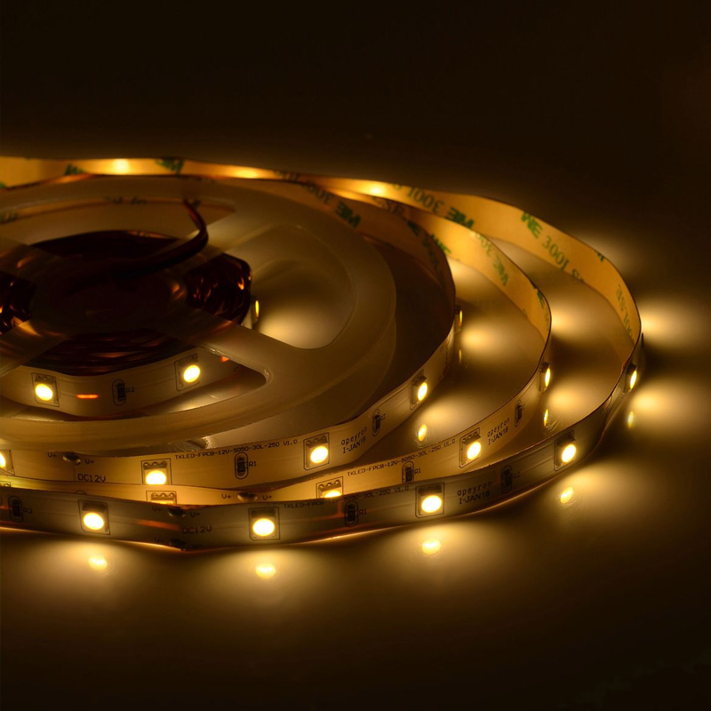 Светодиодная лента 7,2W/m 30LED/m 5050SMD теплый белый Белый Светодиодная лента 7,2W/m 30LED/m 5050SMD теплый белый Белый в Грозном | Loft Concept