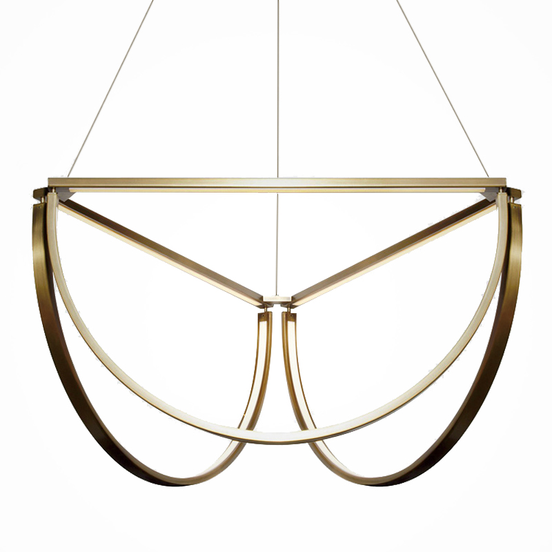 Подвесной светильник Solana Hanging lamp Золотой Подвесной светильник Solana Hanging lamp Золотой в Грозном | Loft Concept