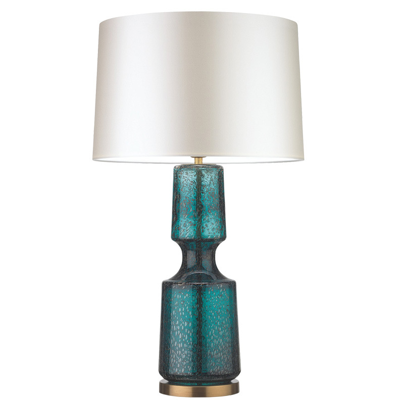 Настольная лампа Antero Teal Table Lamp Бирюзовый Молочный Настольная лампа Antero Teal Table Lamp Бирюзовый Молочный в Грозном | Loft Concept