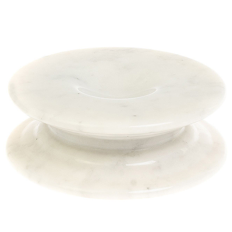 Подставка под шар из натурального камня Мрамор Белый Natural Stone Sphere Stands Белый Мрамор Bianco Подставка под шар из натурального камня Мрамор Белый Natural Stone Sphere Stands Белый Мрамор Bianco в Грозном | Loft Concept