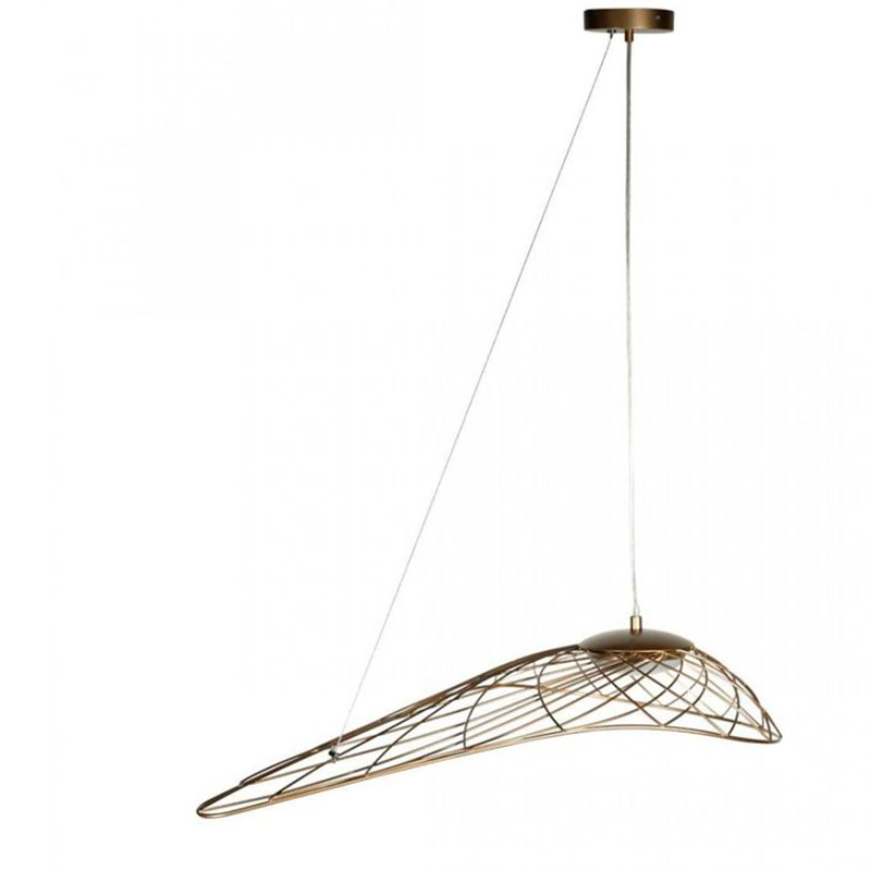 Светильник подвесной Friture Vertigo Pendant Gold 57 см Золотой Светильник подвесной Friture Vertigo Pendant Gold 57 см Золотой в Грозном | Loft Concept
