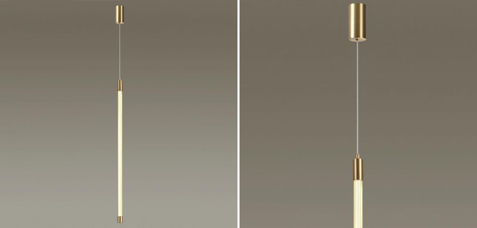 Подвесной светильник Bronze Trumpet tube светодиодный Подвесной светильник Bronze Trumpet tube светодиодный - Loft-Concept в Грозном