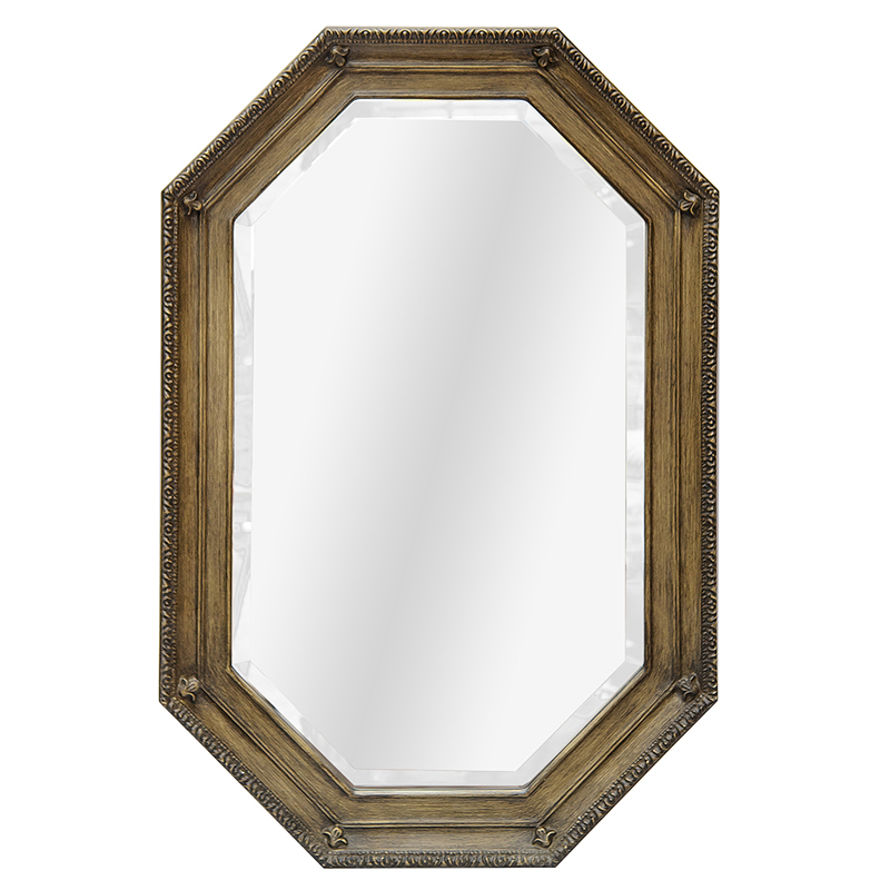 Зеркало Mirabelle Mirror brown Коричневый Золотой Зеркало Mirabelle Mirror brown Коричневый Золотой в Грозном | Loft Concept