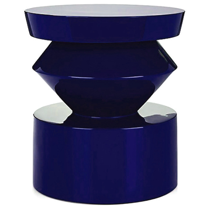 Приставной столик UMA SIDE TABLE Blue Синий Приставной столик UMA SIDE TABLE Blue Синий в Грозном | Loft Concept