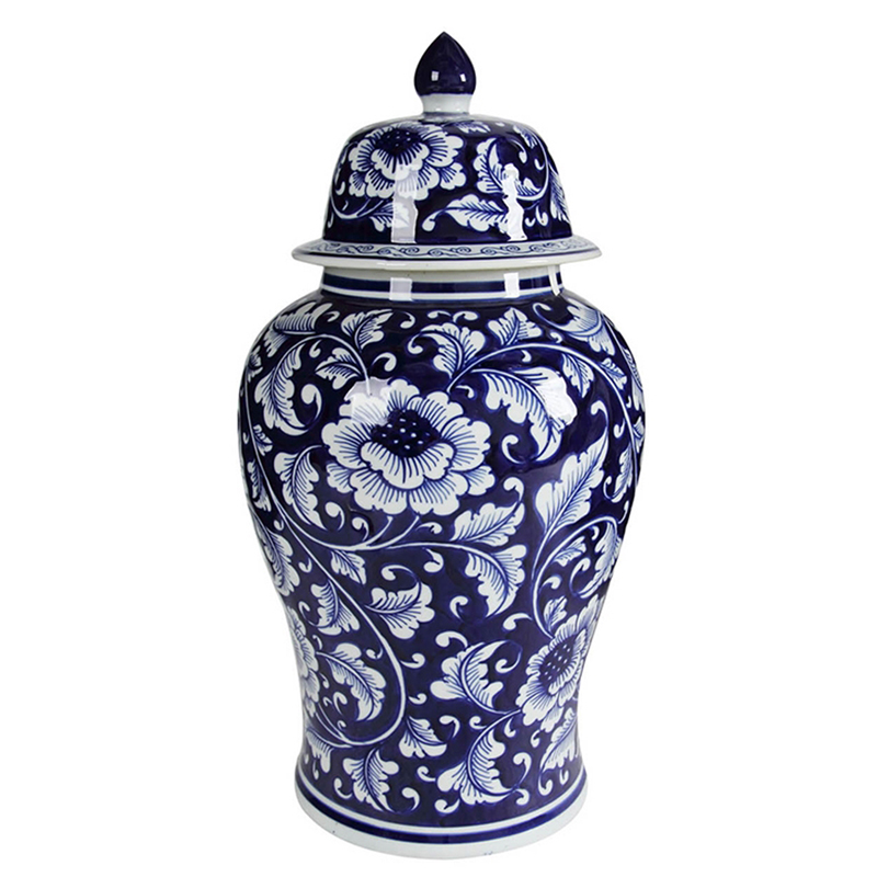 Ваза Celia Vase Белый Синий Ваза Celia Vase Белый Синий в Грозном | Loft Concept