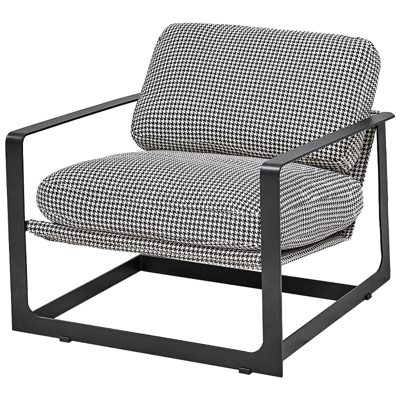 Кресло Elsinore Chair Черно-белый Черный Кресло Elsinore Chair Черно-белый Черный в Грозном | Loft Concept