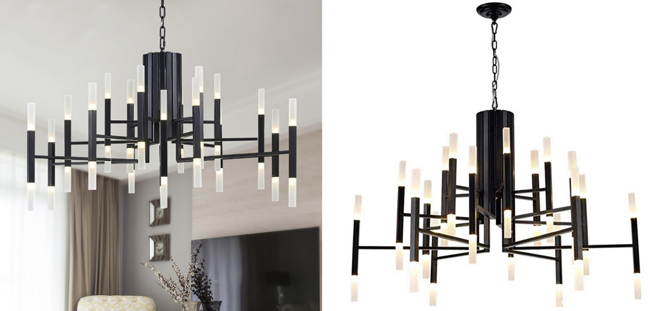 Люстра ALMA LIGHT BARCELONA Black Люстра ALMA LIGHT BARCELONA Black - Loft-Concept в Грозном