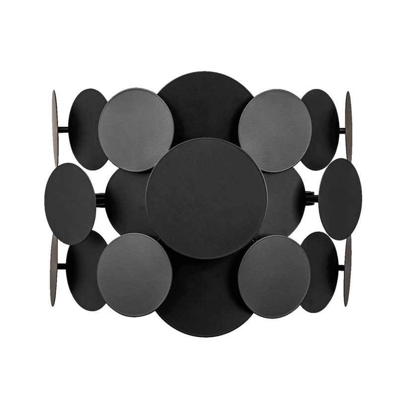 Бра Black Matte Disk Черный матовый Бра Black Matte Disk Черный матовый в Грозном | Loft Concept