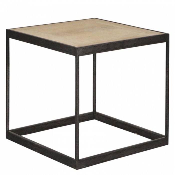Приставной столик Industrial Oak Side Table Приставной столик Industrial Oak Side Table в Грозном | Loft Concept