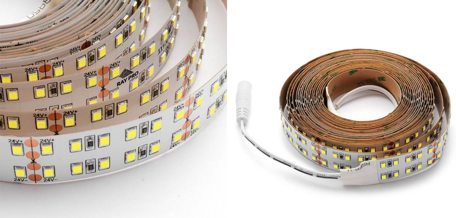 Светодиодная лента 38W/m 240Led/m 2835SMD холодный белый Светодиодная лента 38W/m 240Led/m 2835SMD холодный белый - Loft-Concept в Грозном