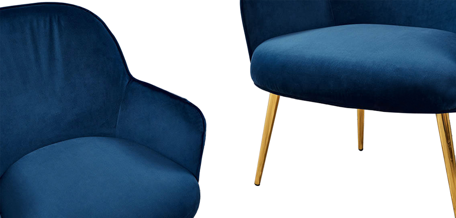 Кресло Waldeck Chair Blue Кресло Waldeck Chair Blue - Loft-Concept в Грозном