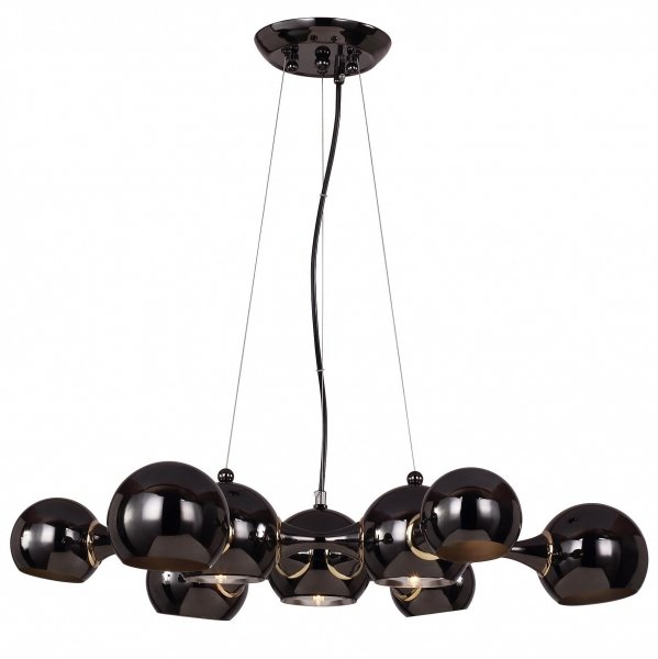 Люстра Chemical Light Chandelier 9 Black Черный Люстра Chemical Light Chandelier 9 Black Черный в Грозном | Loft Concept