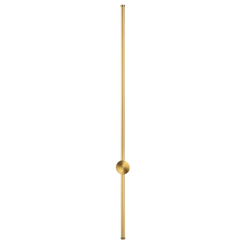 Бра светодиодное Trumpet tube Gold 100см Золотой Бра светодиодное Trumpet tube Gold 100см Золотой в Грозном | Loft Concept