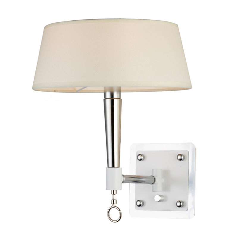 Бра Gilbert Sconce white Белый Хром Бра Gilbert Sconce white Белый Хром в Грозном | Loft Concept