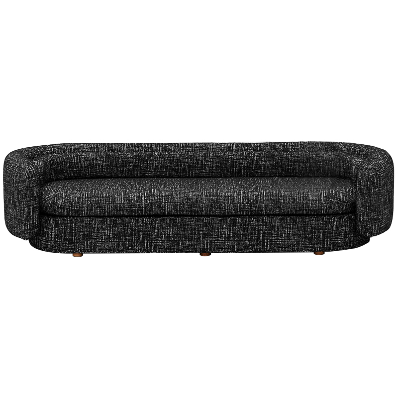 Диван Everard Sofa Черный Черно-белый Коричневый Диван Everard Sofa Черный Черно-белый Коричневый в Грозном | Loft Concept