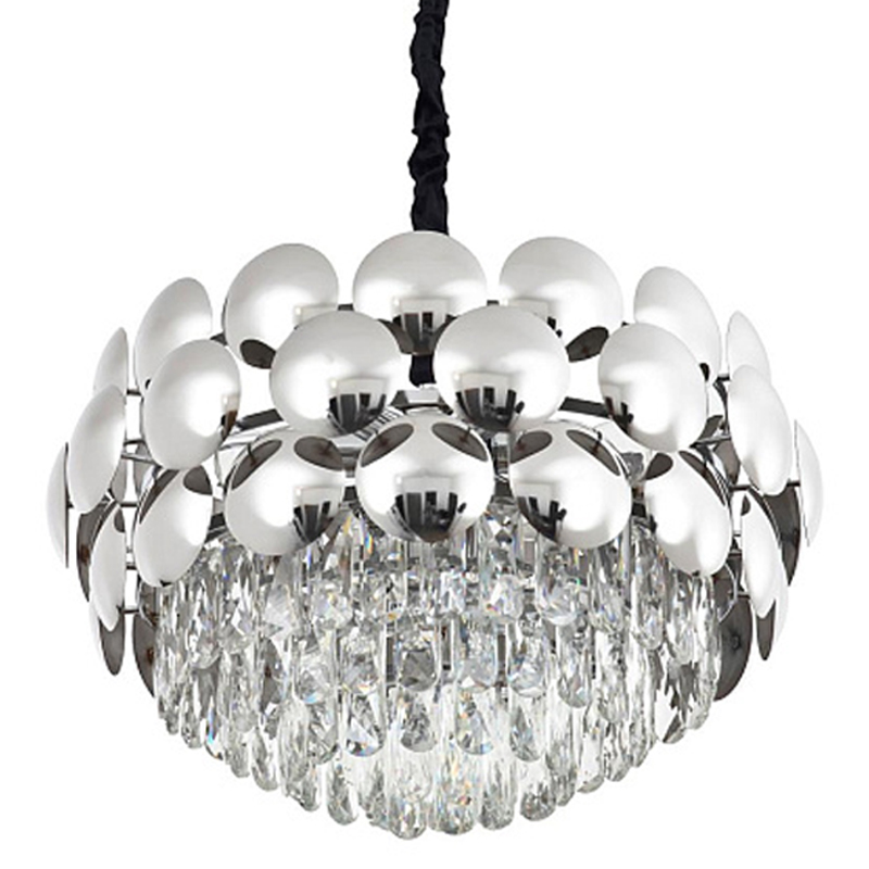 Люстра Egeskov Chrome с Хрустальным Плафоном Хром Люстра Egeskov Chrome с Хрустальным Плафоном Хром в Грозном | Loft Concept