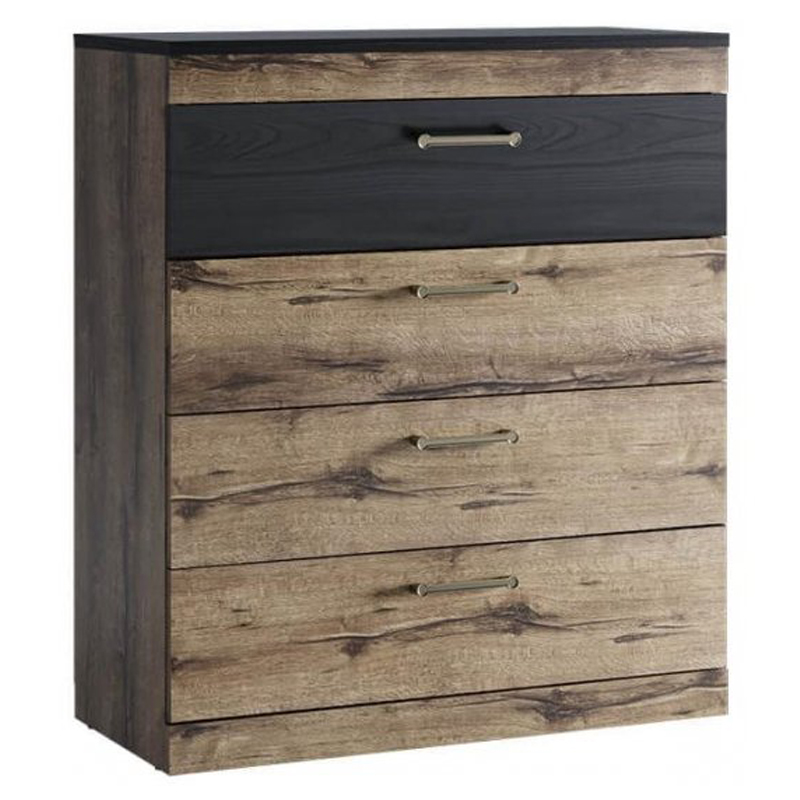 Комод с 4-мя ящиками Frederick Commode Дуб темный Комод с 4-мя ящиками Frederick Commode Дуб темный в Грозном | Loft Concept