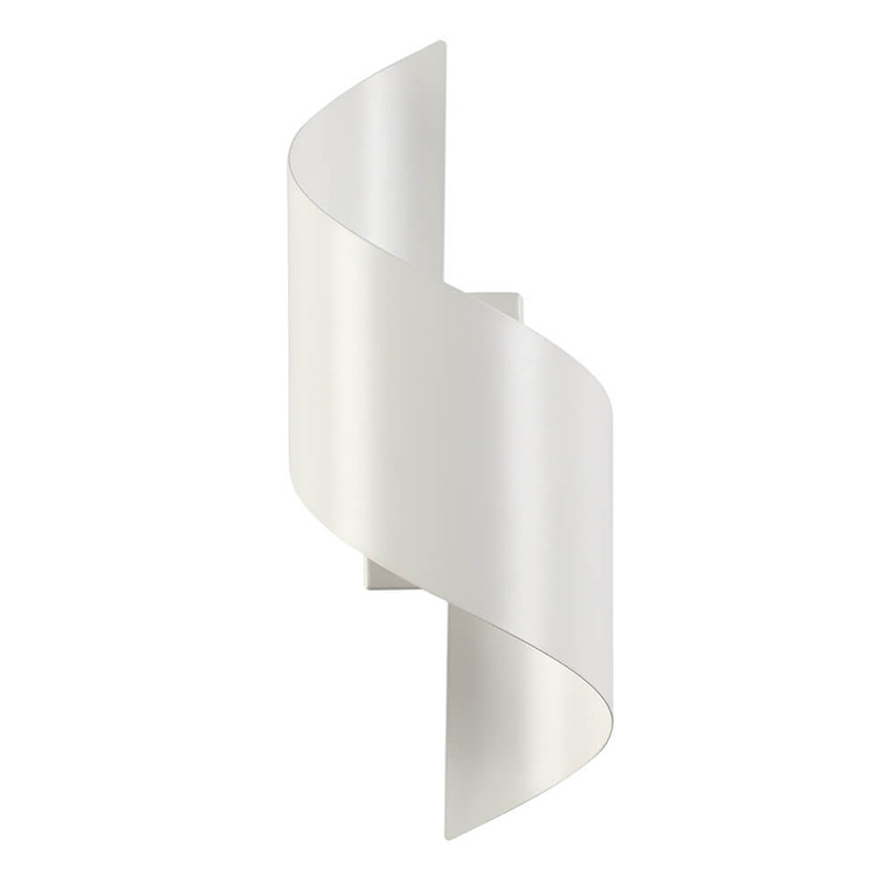 Бра White Locken Wall Lamp Белый Бра White Locken Wall Lamp Белый в Грозном | Loft Concept