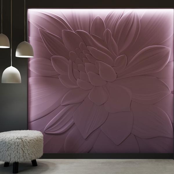Барельеф LOTUS  в Грозном | Loft Concept 