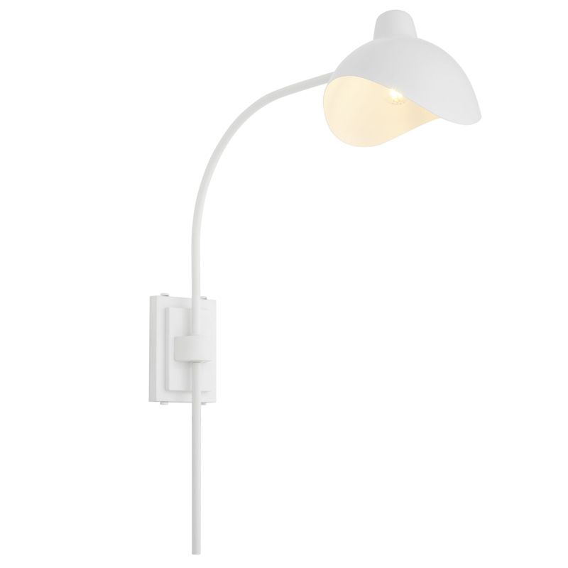 Бра Eichholtz Wall Lamp Pelham White Белый Бра Eichholtz Wall Lamp Pelham White Белый в Грозном | Loft Concept
