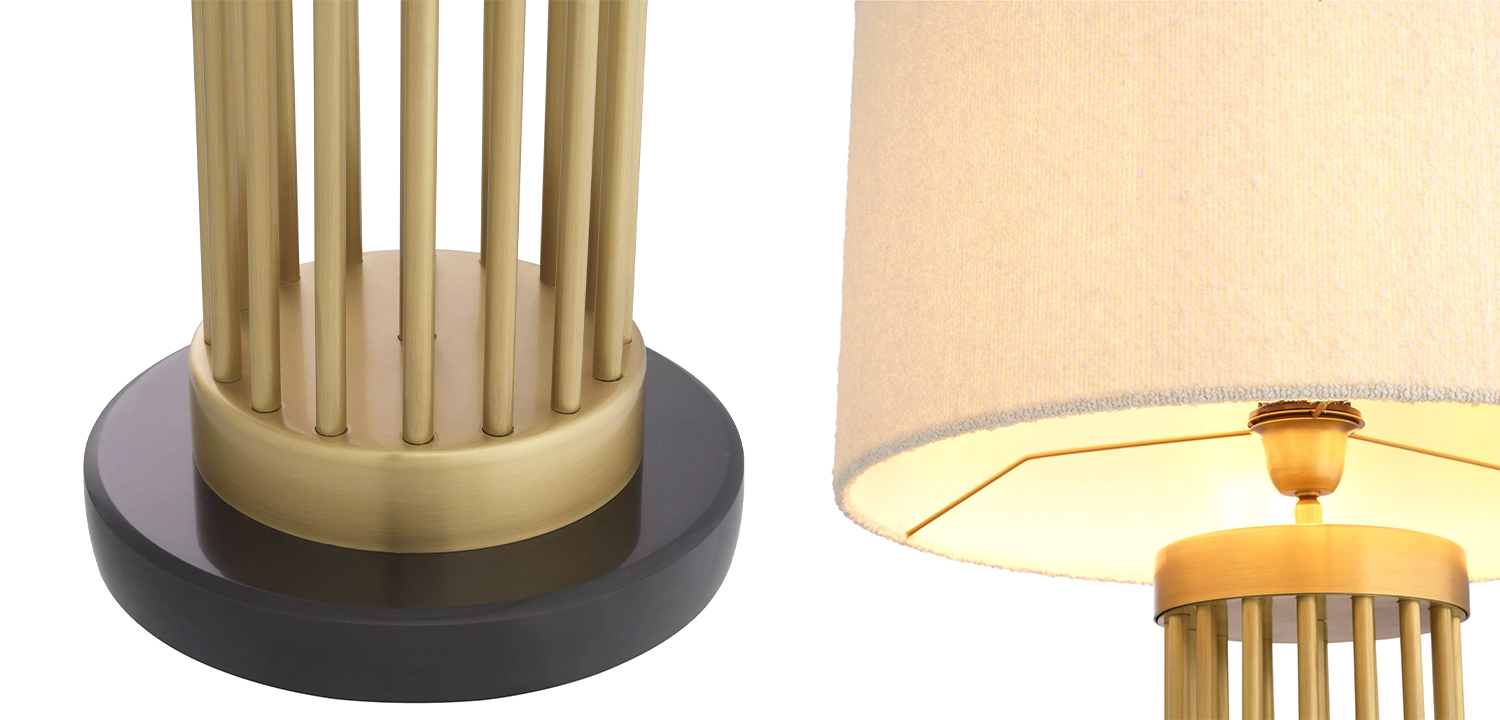 Настольная лампа Eichholtz Table Lamp Condo Brass - фото