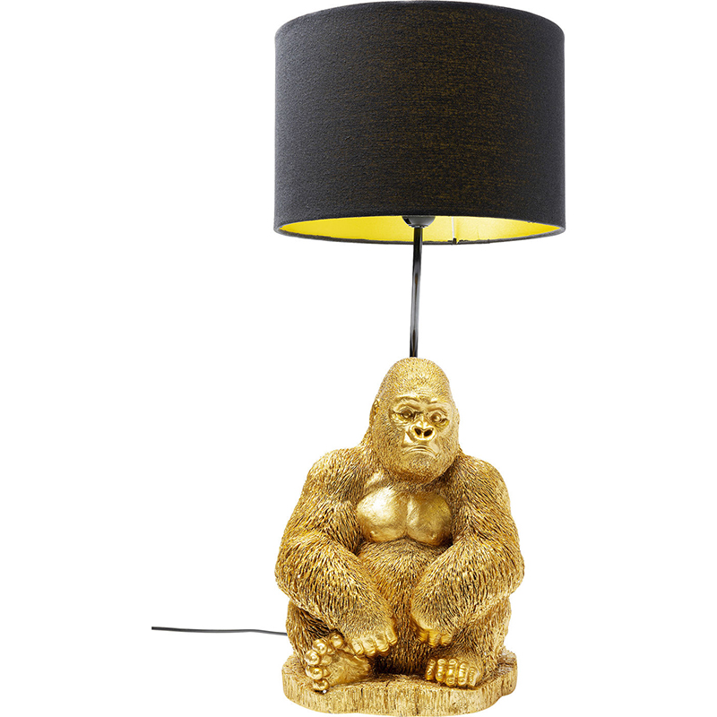 Настольная лампа Golden Gorilla Черный Золотой Настольная лампа Golden Gorilla Черный Золотой в Грозном | Loft Concept