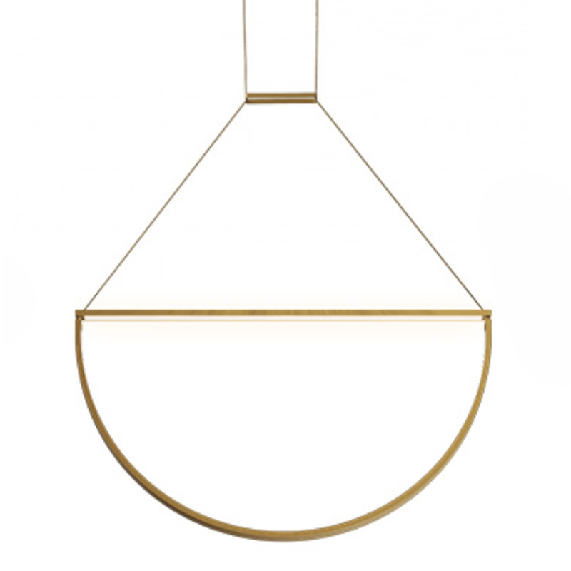 Подвесной светильник Solana Hanging lamp Золотой Подвесной светильник Solana Hanging lamp Золотой в Грозном | Loft Concept