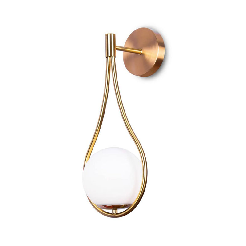 Бра Drop Pearls с Плафоном Бронза Белый Бра Drop Pearls с Плафоном Бронза Белый в Грозном | Loft Concept