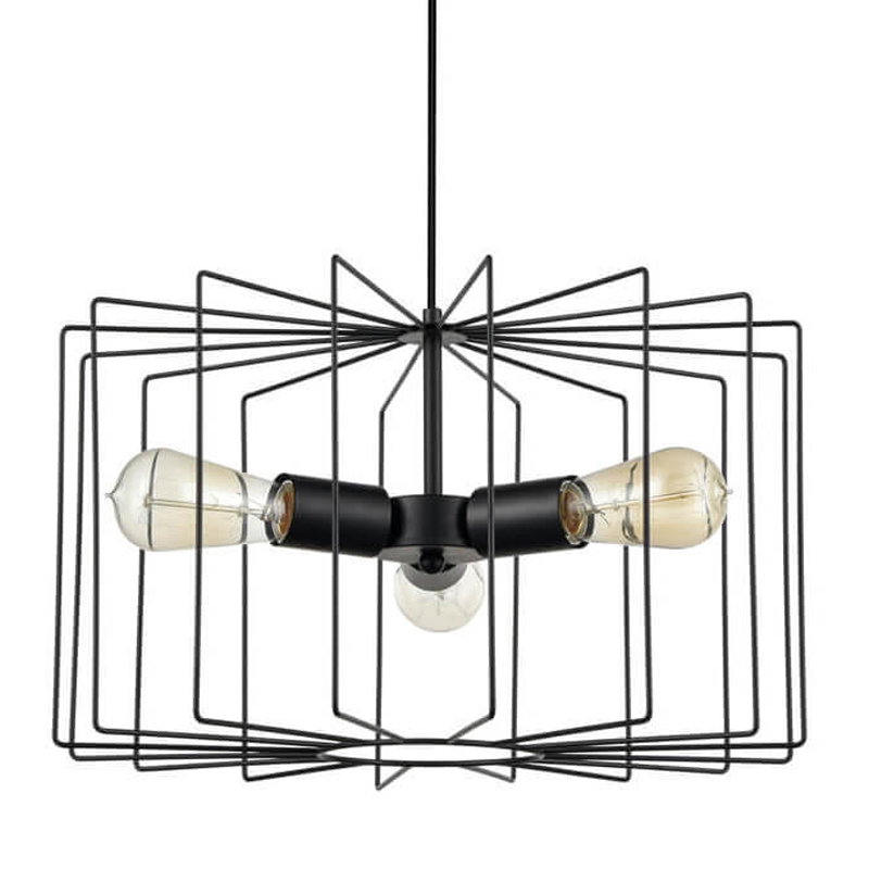Люстра Cage Wire Color black Черный Люстра Cage Wire Color black Черный в Грозном | Loft Concept