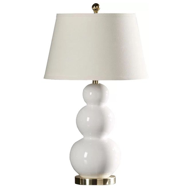 Настольная лампа Gourd Lamp Белый Настольная лампа Gourd Lamp Белый в Грозном | Loft Concept