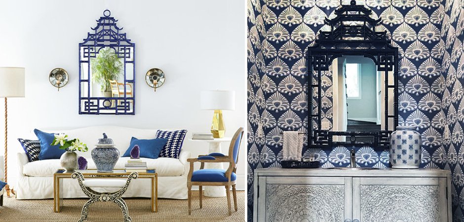 Зеркало Pagoda Mirror Black - Loft-Concept в Грозном