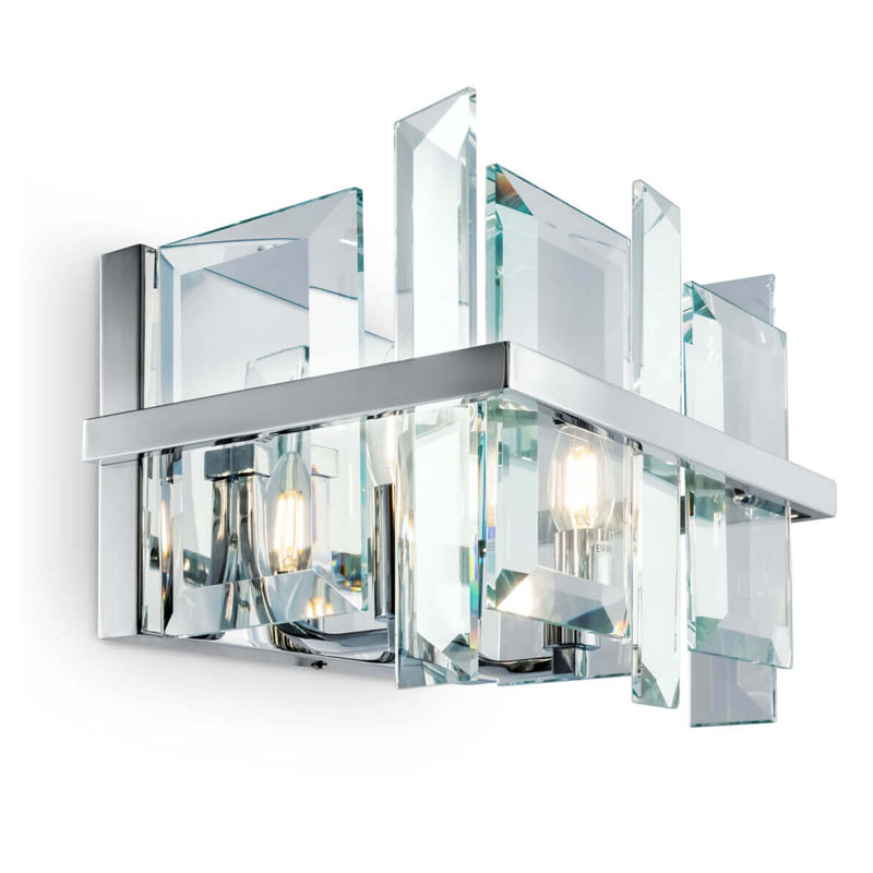Бра Harlow Crystal Round chrome Хром Бра Harlow Crystal Round chrome Хром в Грозном | Loft Concept