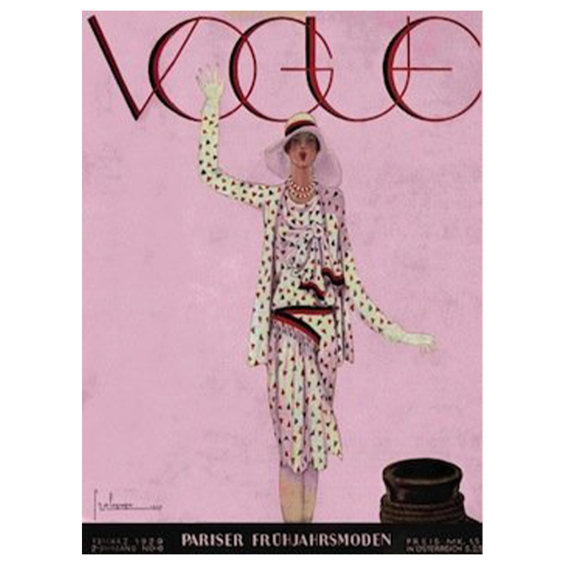 Постер Vogue Cover 1929 March  в Грозном | Loft Concept 