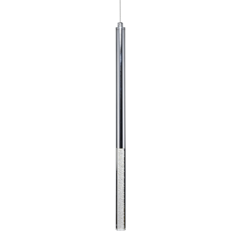 Подвесной светильник Trumpet tube boiling silver Серебряный Прозрачный Подвесной светильник Trumpet tube boiling silver Серебряный Прозрачный в Грозном | Loft Concept