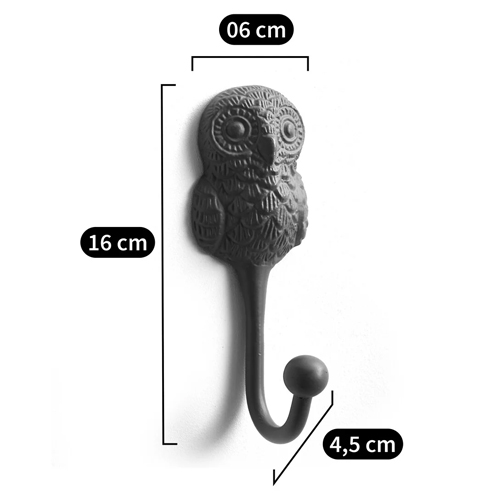 Настенный крючок в виде совы Owl Wall Hook Blue Настенный крючок в виде совы Owl Wall Hook Blue в Грозном