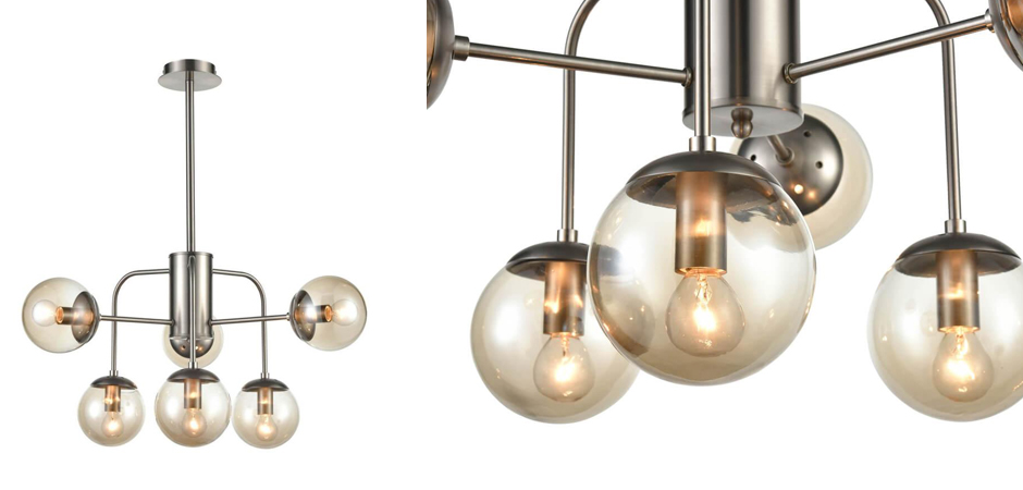 Люстра Amber Balls Chandelier 6 Люстра Amber Balls Chandelier 6 - Loft-Concept в Грозном